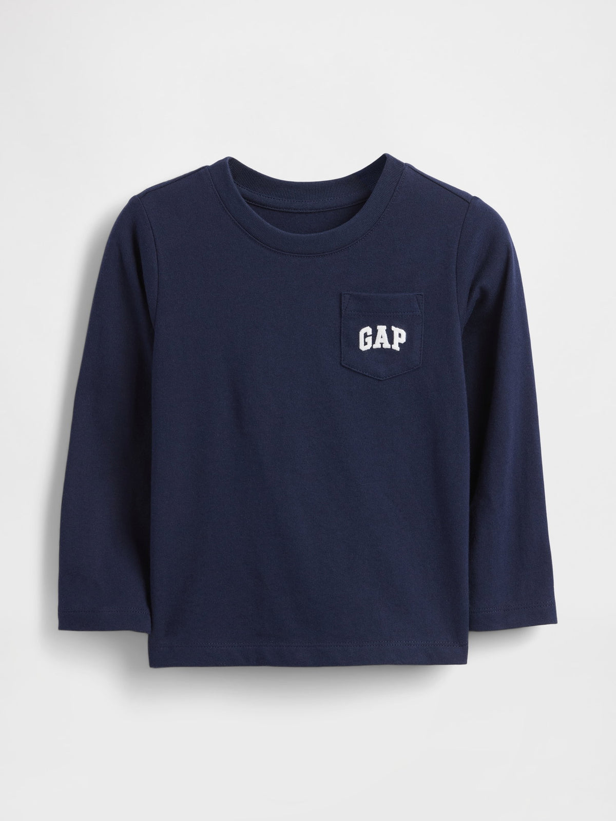 Gri Gap Logo Cep T-shirt