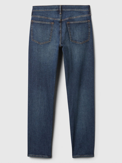 Koyu Mavi Slim Gapflex Jean Pantolon