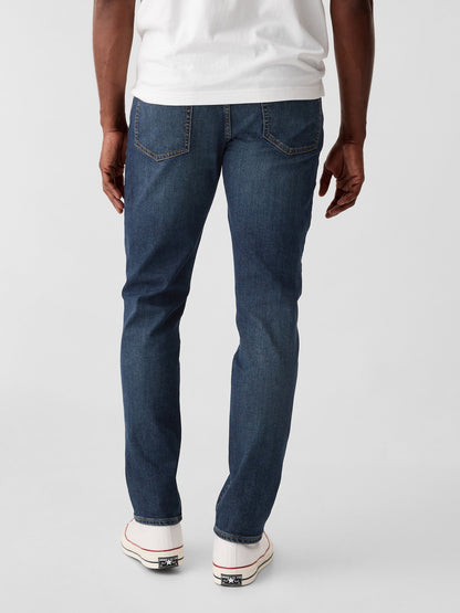 Koyu Mavi Slim Gapflex Jean Pantolon