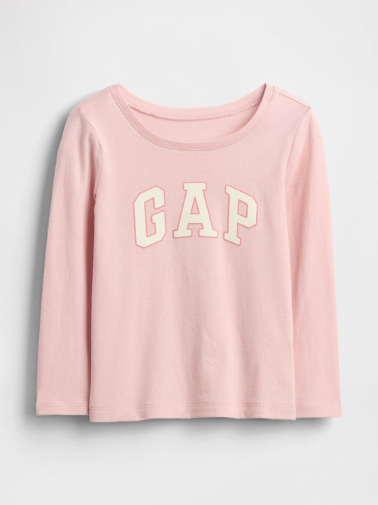 Krem Gap Grafik Baskılı T-shirt