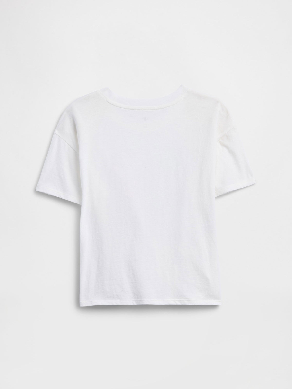 Beyaz Oversized Grafik Baskılı T-shirt