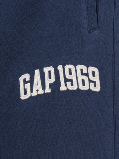 Lacivert Fransız Havlu Kumaş Baggy Gap 1969 Logo Sweat Pantolon