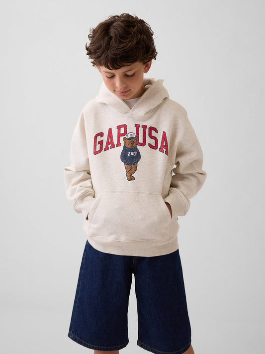 Koyu Yeşil Vintagesoft Relaxed Brannan Bear Logo Sweatshirt