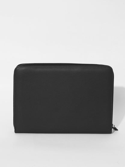 Siyah Gap Logo Clutch Çanta