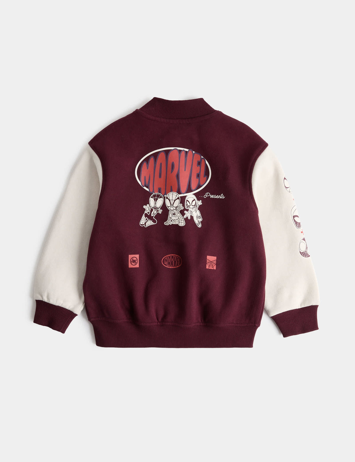 Pamuk Karışımlı Marvel™ Çocuk Bomber Mont