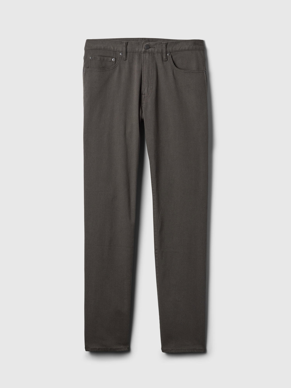 Gri Straight Fit City Jean Pantolon