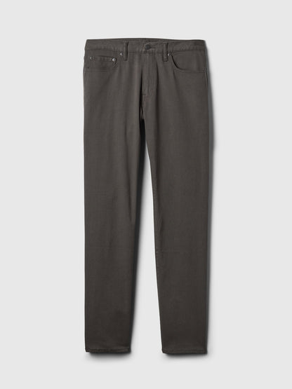 Gri Straight Fit City Jean Pantolon