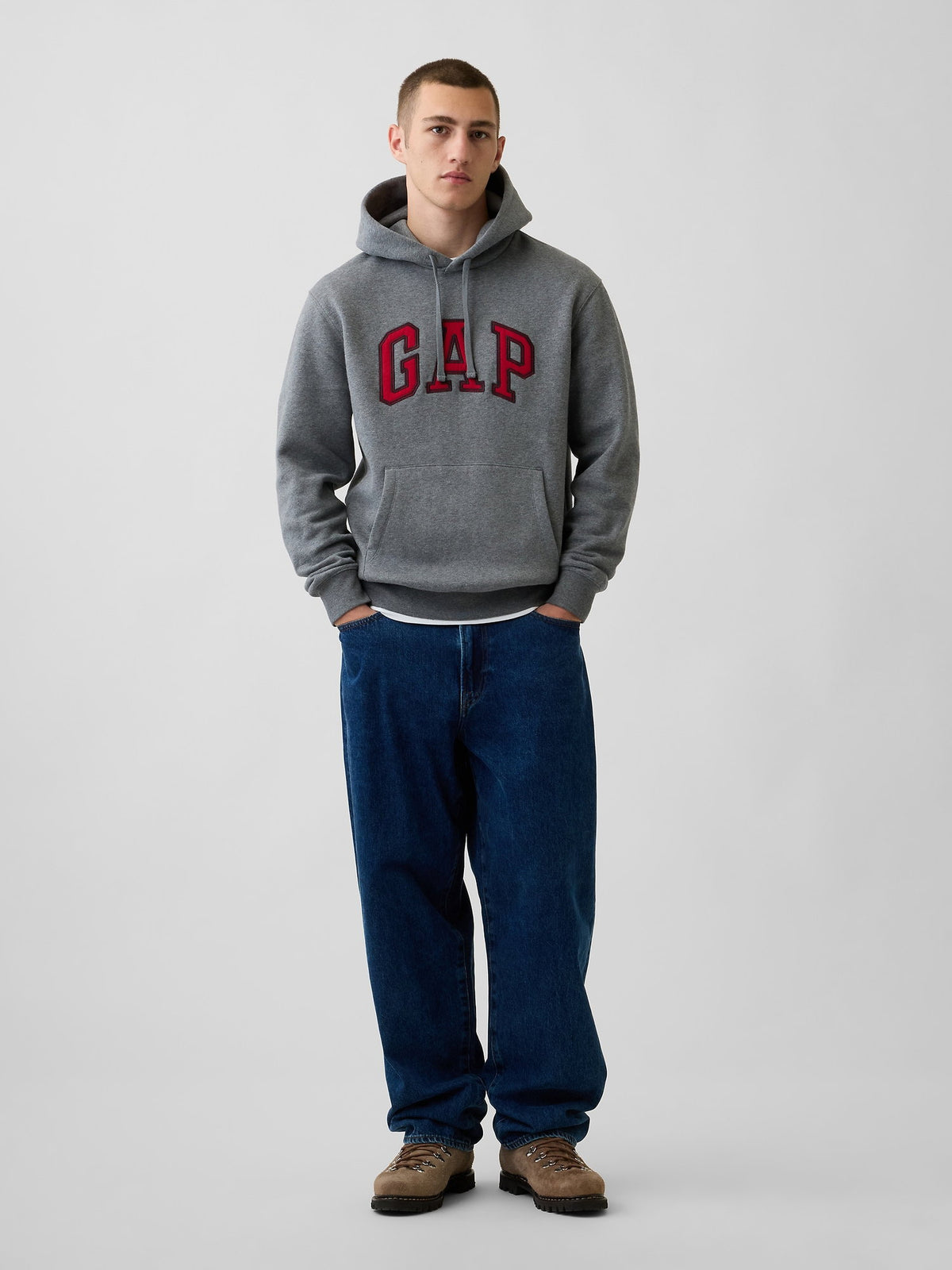 Lacivert Vintagesoft Arch Gap Logo Sweatshirt