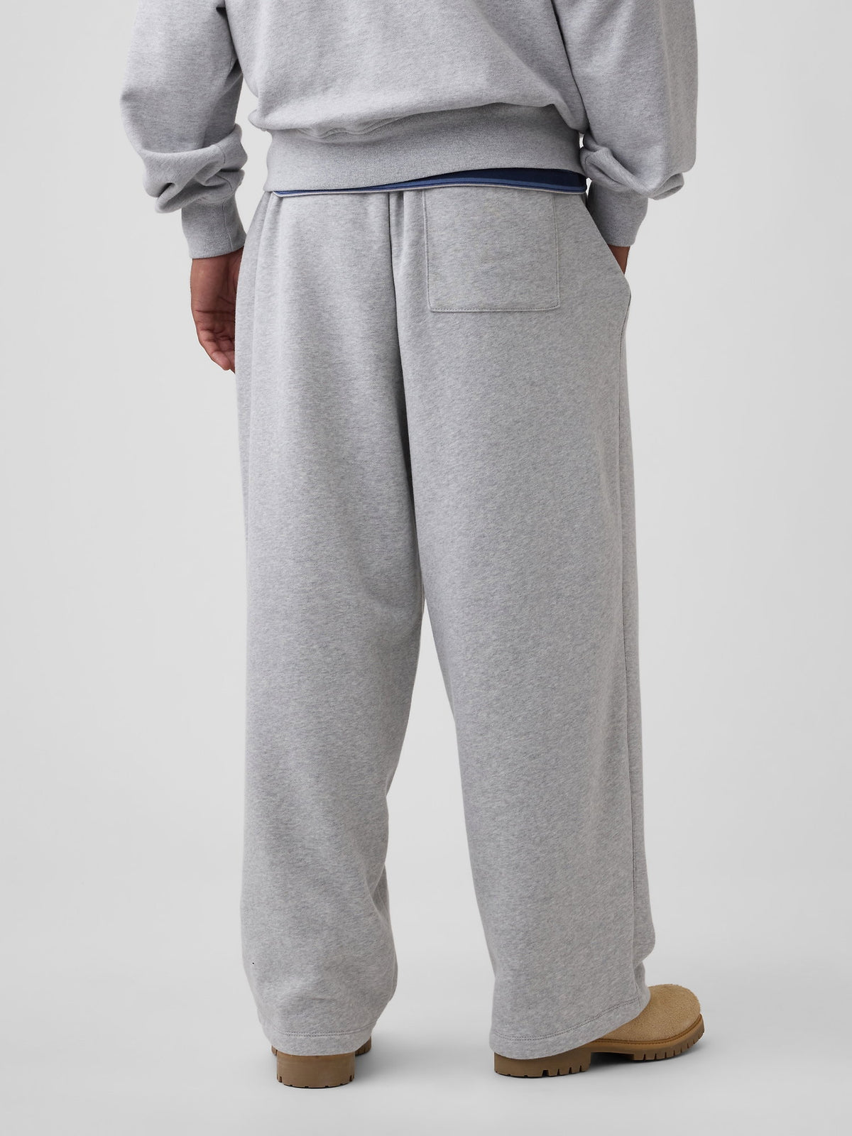 Açık Gri Vintagesoft Baggy Eşofman Altı