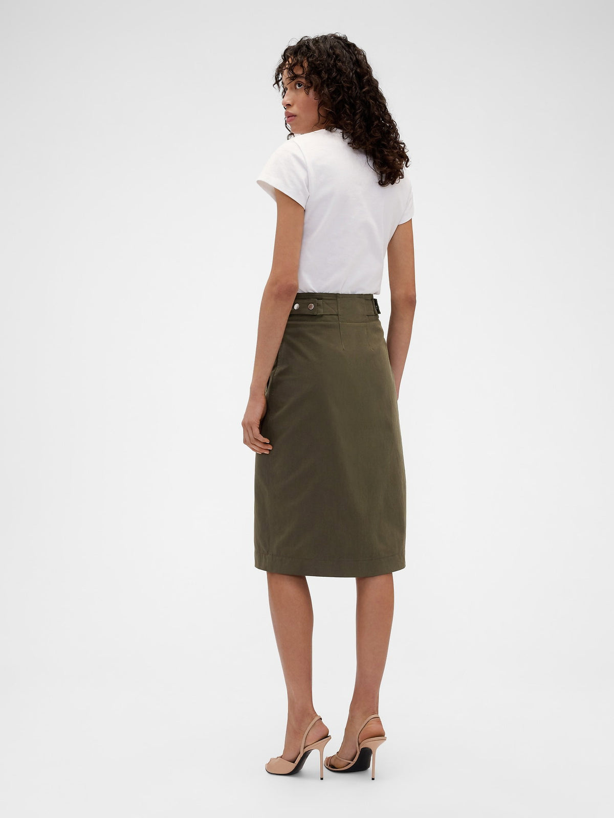 Haki Gap × Victoria Beckham Kargo Etek