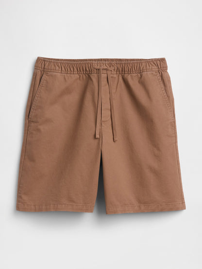Açık Kahverengi 7 Essential Pull-on Khaki Şort