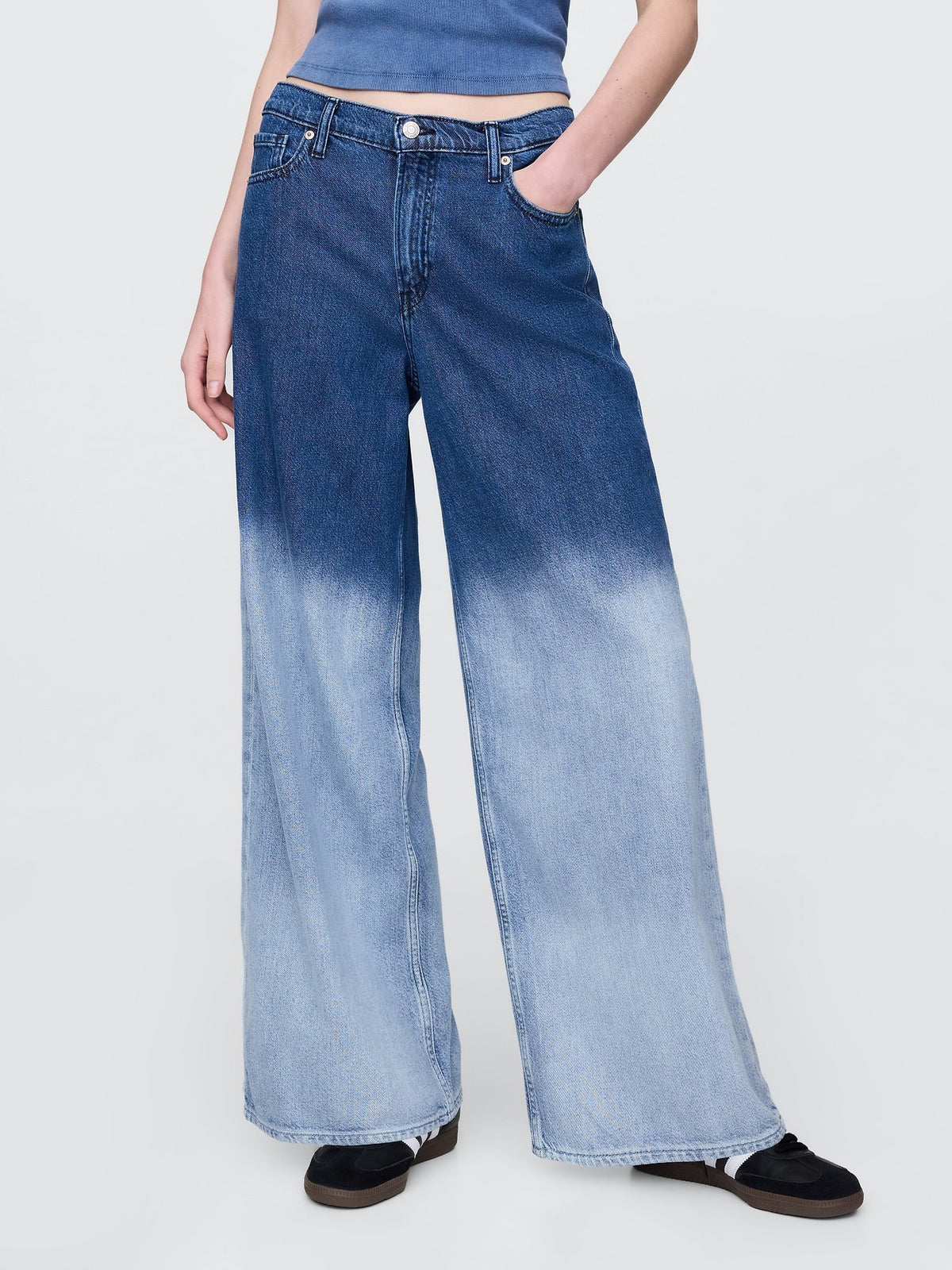 Mavi Mid Rise Ultrasoft Baggy Jean Pantolon
