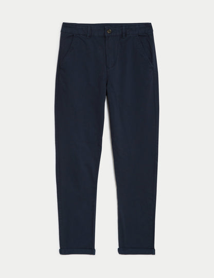 Pamuklu Chino Pantolon (6-16 Yaş)