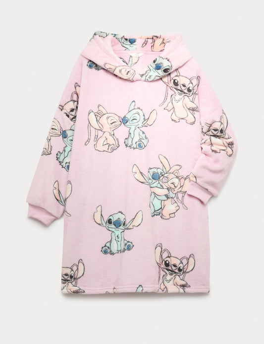 Lilo & Stitch Polar Kapüşonlu Sweatshirt (5-16 Yaş)
