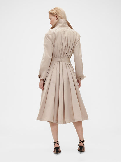 Bej Gapstudio Twill Tailored Trençkot