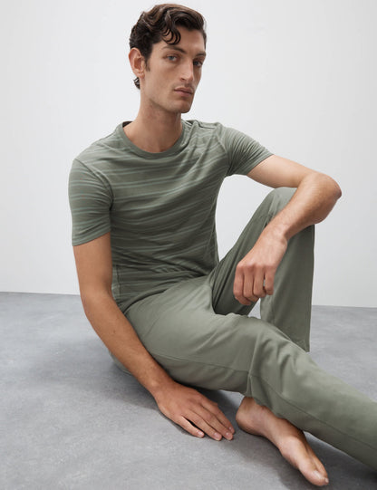 Supima® Modal Çizgili T-shirt