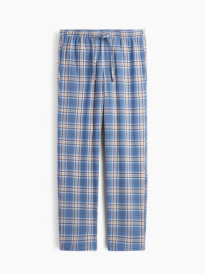 Mavi Relaxed Flannel Pijama Altı