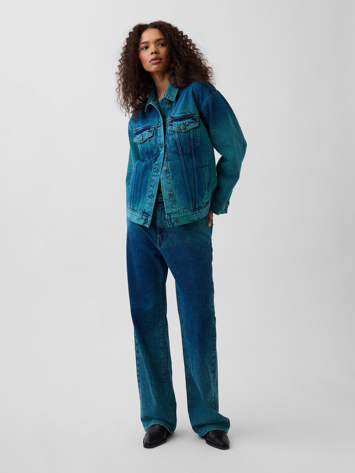 Mavi Gap × Hfr Oversized Icon Denim Ceket By Igdalyah