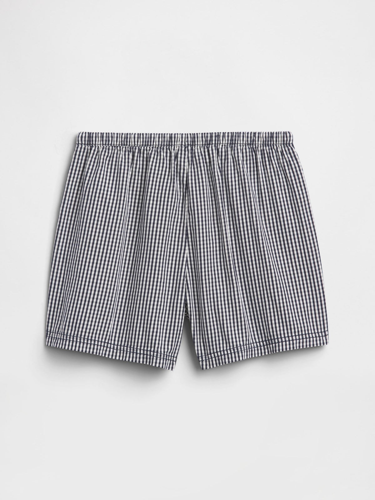 Lacivert Relaxed Pull-on Keten Karışım Şort