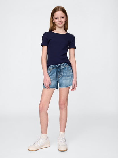 Mavi Low Rise Easy Denim Şort