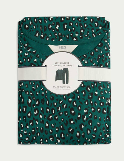 %100 Pamuklu Baskılı Pijama Takımı