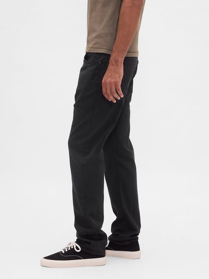Gri Straight Fit City Jean Pantolon