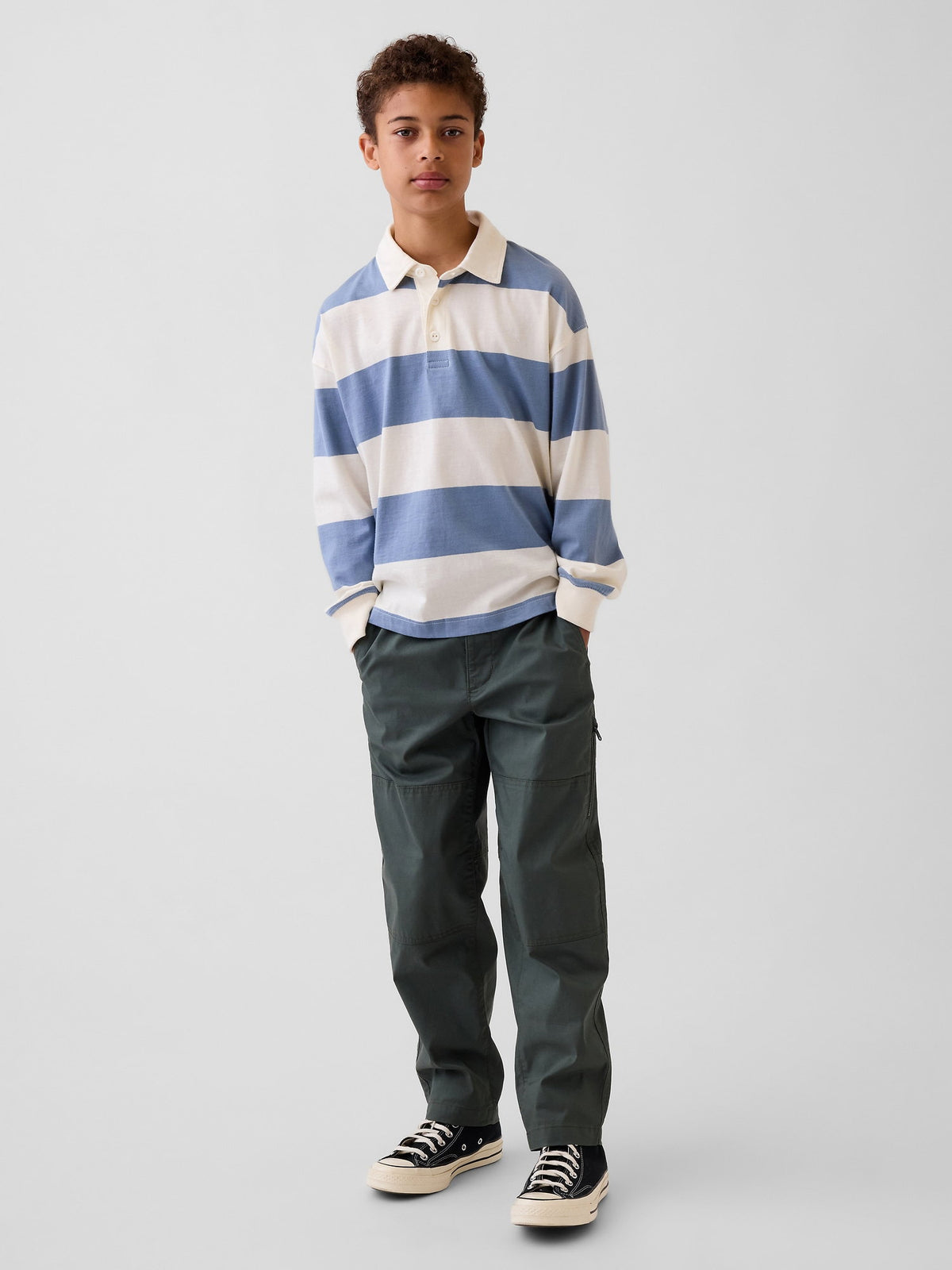 Koyu Yeşil Double-knee Quick-dry Pantolon