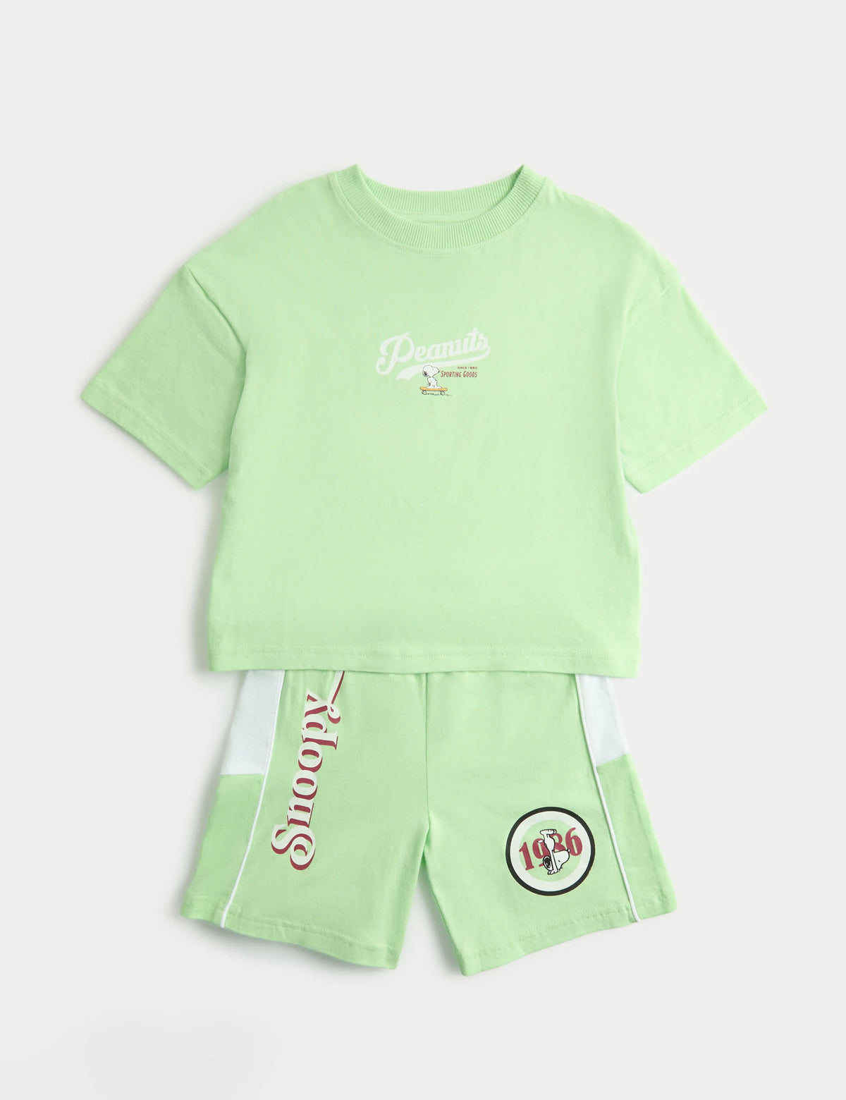 Peanuts Pamuklu Pijama Takımı