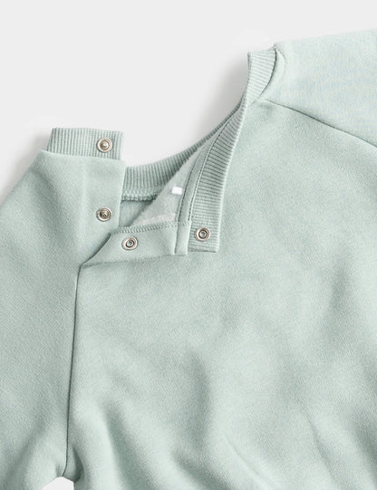 Pamuk Karışımlı Bebek Sweatshirt