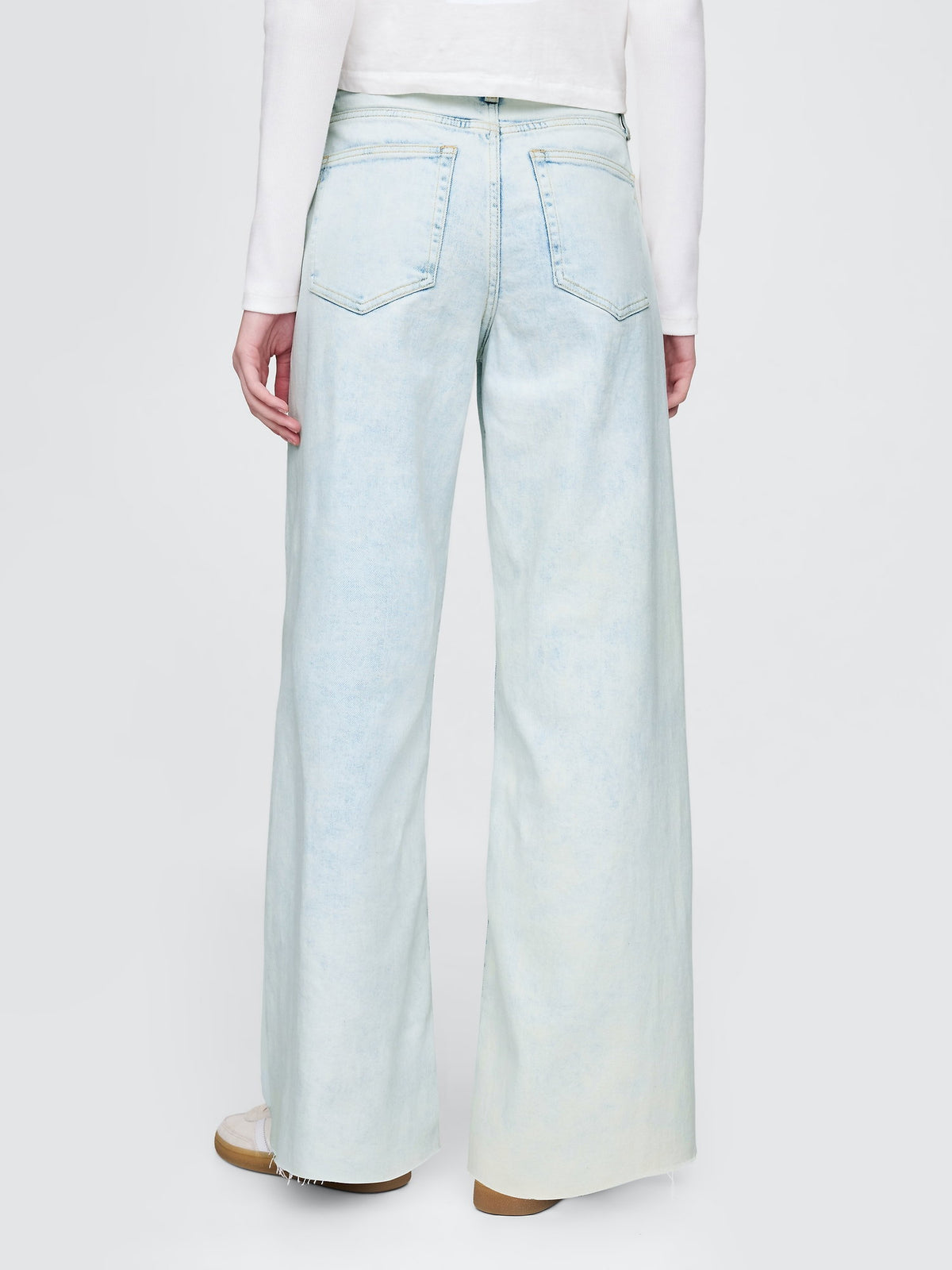 Mavi High Rise Stride Wide-leg Jean Pantolon