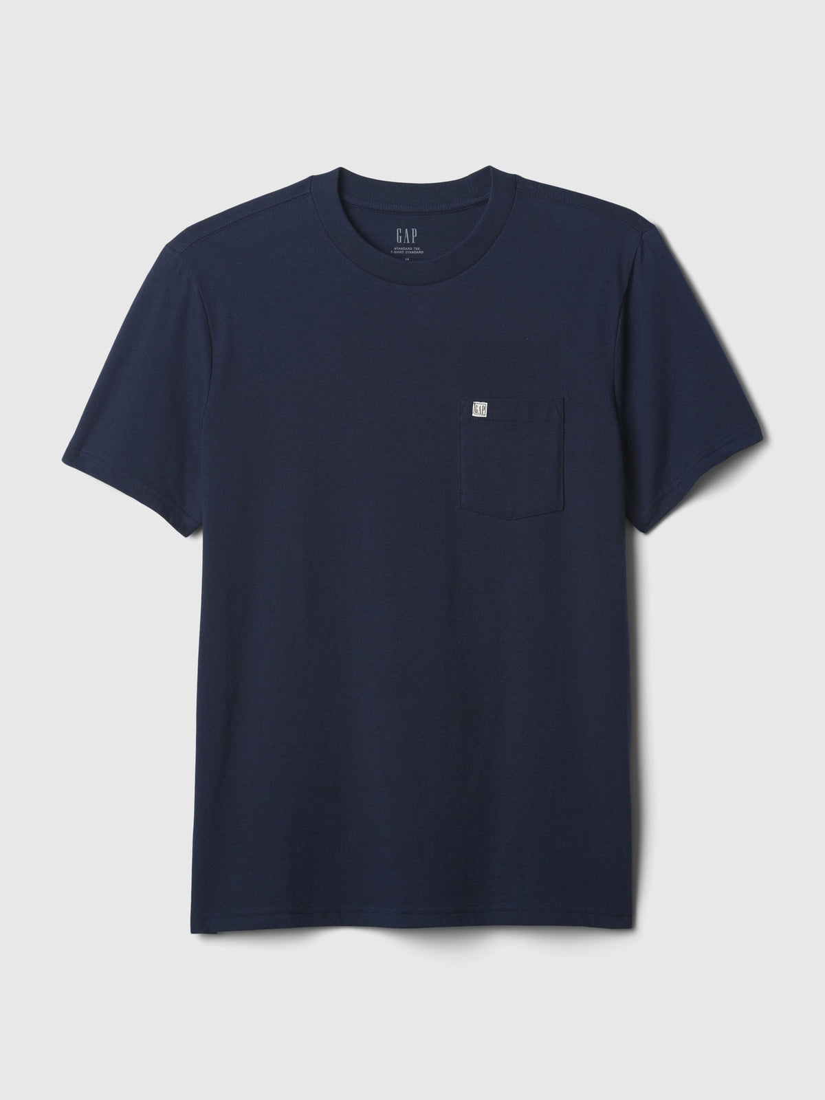 Beyaz Organik Pamuk Cepli T-shirt