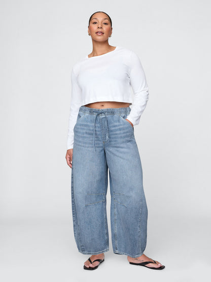 Mavi Mid Rise Ultrasoft Horseshoe Jean Pantolon