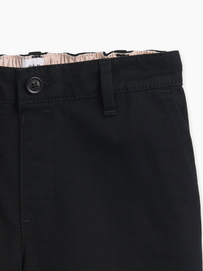 Siyah Slim Uniform Chino Pantolon