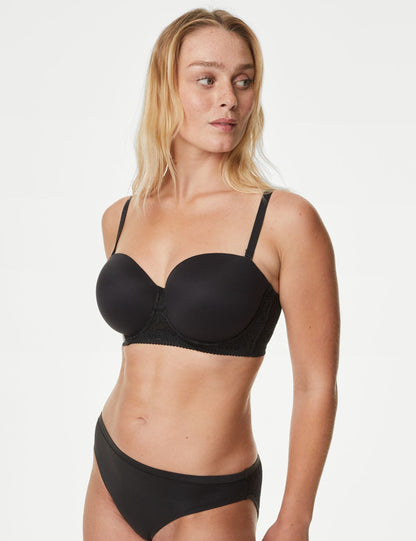 Body Soft:trade_mark: Dantel Detaylı Straplez Sütyen