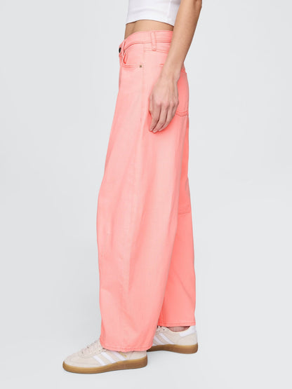 Mercan High Rise Horseshoe Jean Pantolon