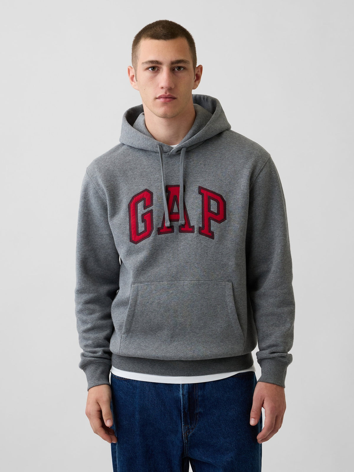 Lacivert Vintagesoft Arch Gap Logo Sweatshirt