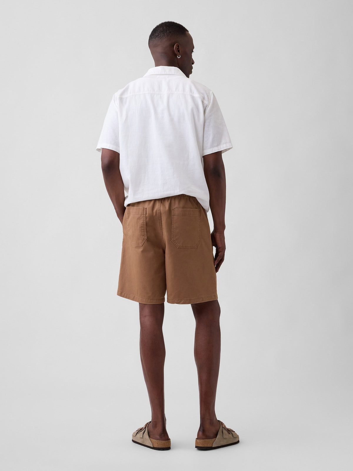 Açık Kahverengi 7 Essential Pull-on Khaki Şort