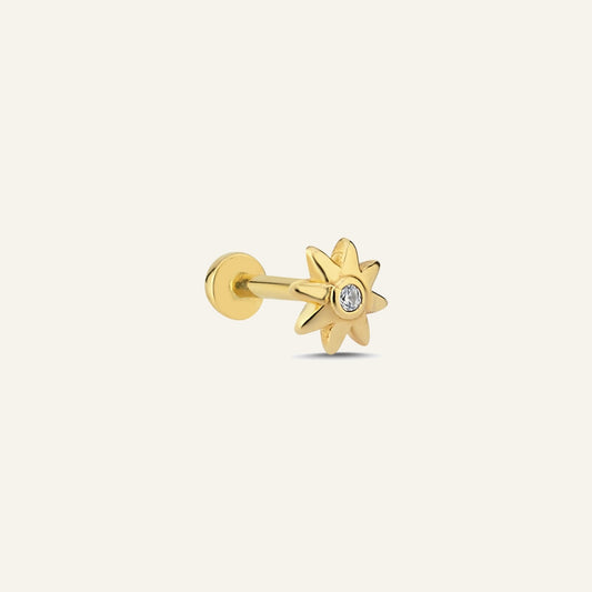 Dovenira Altın Kulak Piercing
