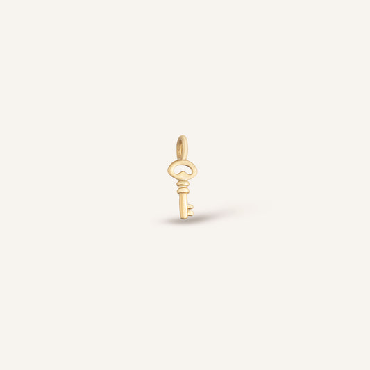 Dream Key Anahtar Figürlü Altın Charm