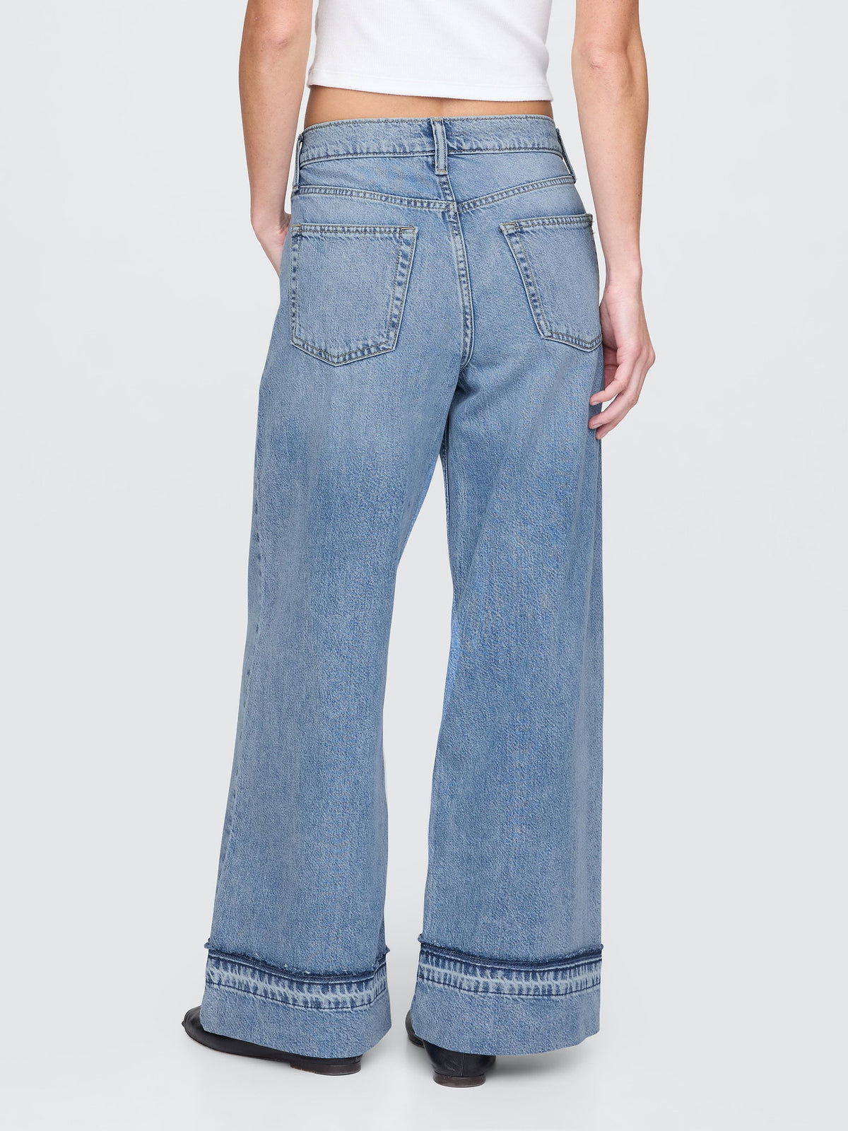 Mavi Mid Rise Ultrasoft Baggy Jean Pantolon