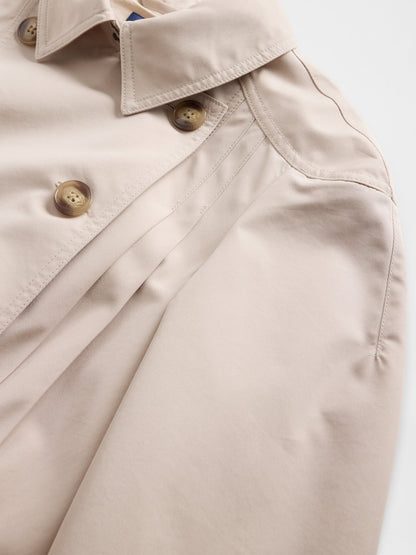 Bej Gapstudio Twill Tailored Trençkot