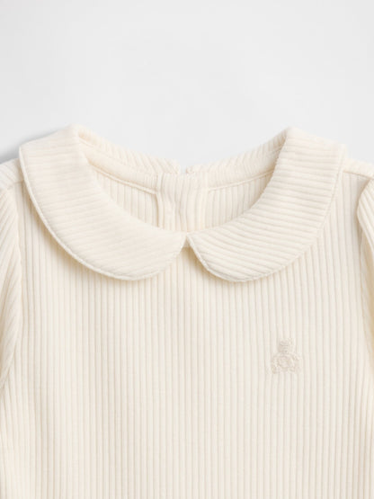 Kırık Beyaz Baby First Favorites Tinyrib Bodysuit