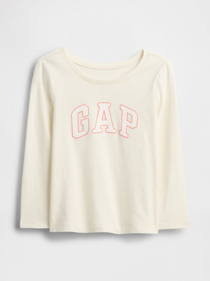Krem Gap Grafik Baskılı T-shirt