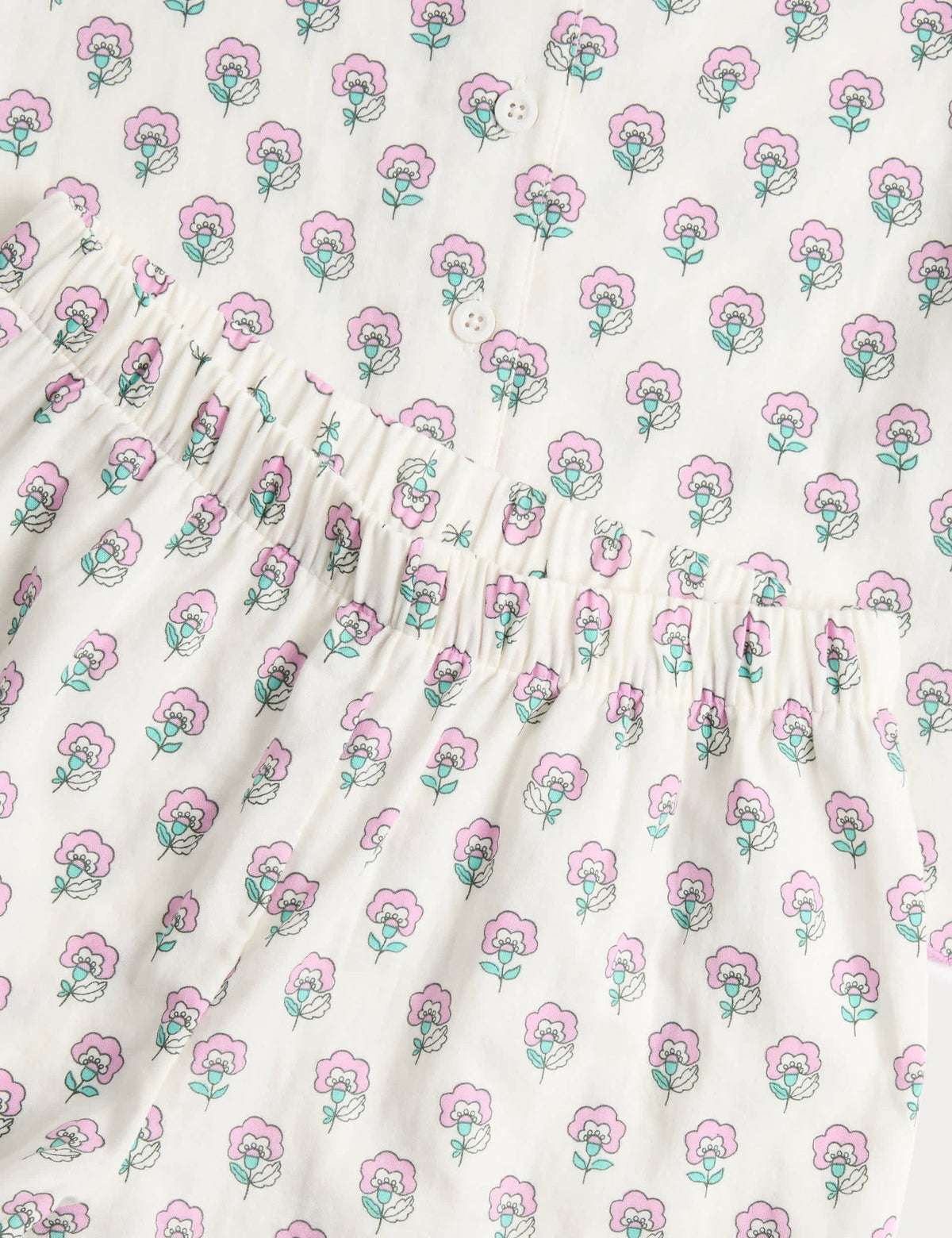 %100 Pamuk Pijama Takımı
