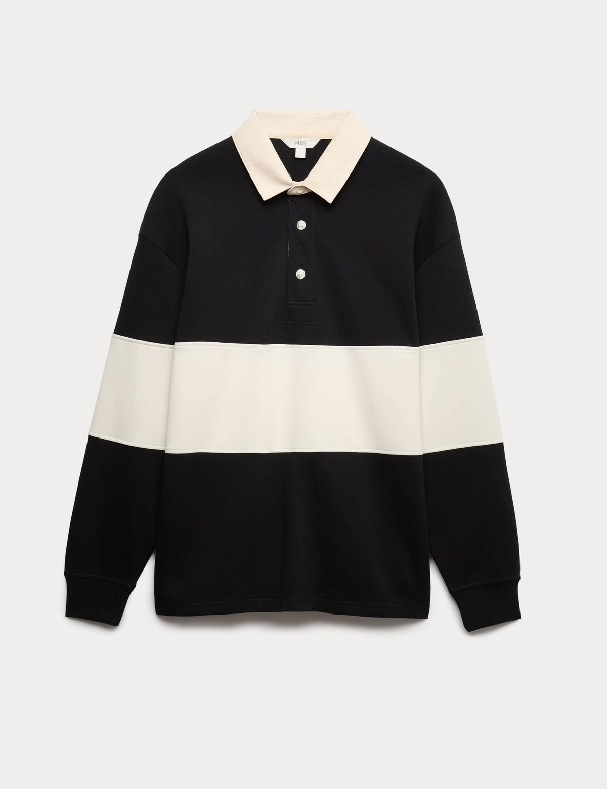 Çizgili Rugby Sweatshirt