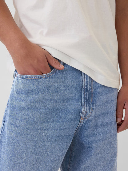 Açık Mavi Baggy Jean Pantolon