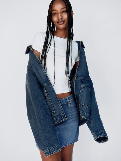 Mavi Denim Mini Etek