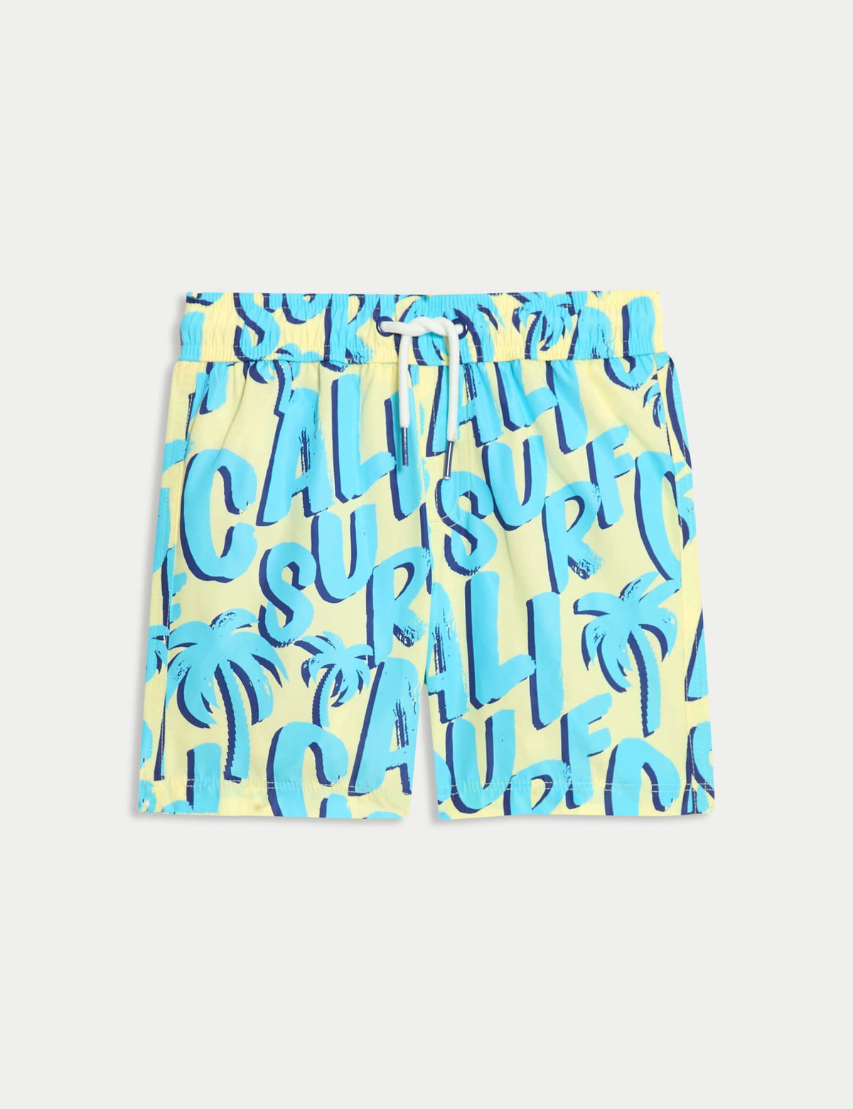 Cali Surf Baskılı Deniz Şortu (2-8 Yaş)