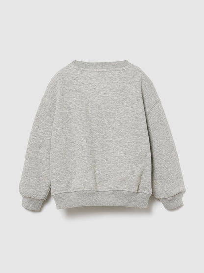 Gri Vintagesoft Terry Ayı Logo Sweatshirt
