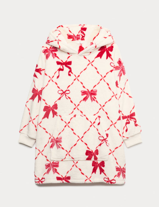 Fiyonklu Polar Kapüşonlu Hoodie (3-12 Yaş)